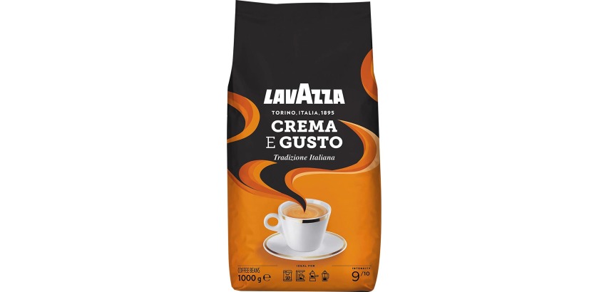 Café en grains Lavazza Crema e gusto - paquet de 1 kg
