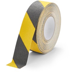 Durable Duraline antisliptape Grip 50 mm x 15 m, geel/zwart
