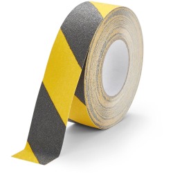 Durable Duraline antisliptape Grip 50 mm x 15 m, geel/zwart