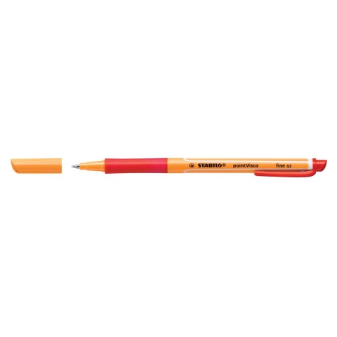 STABILO pointVisco roller, 0,5 mm, rouge