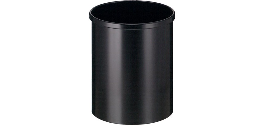 Vepa Bins round waste paper basket Ø25.5cm 15L black