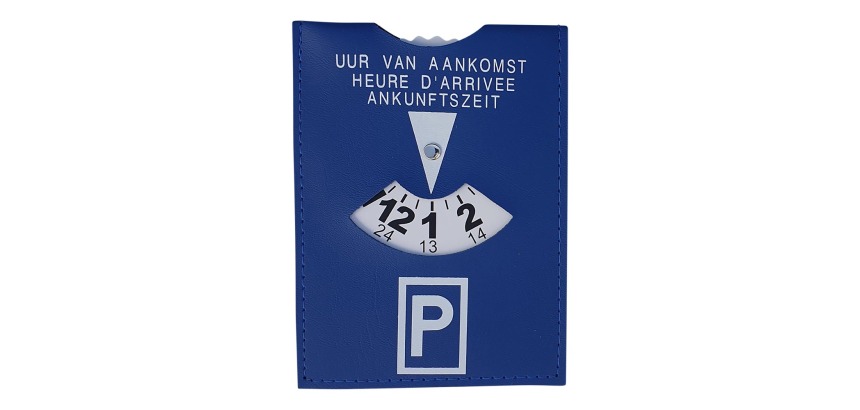 Bronyl disque de stationnement, bleu (conforme à la loi belge)