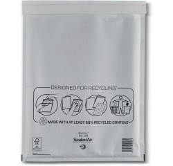 Mail Lite enveloppes à bulles d'air, blanc, H/5, 270 x 360 mm, boîte de 100 pièces