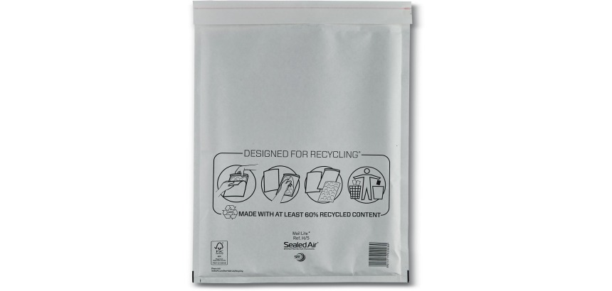 Mail Lite enveloppes à bulles d'air, blanc, H/5, 270 x 360 mm, boîte de 100 pièces