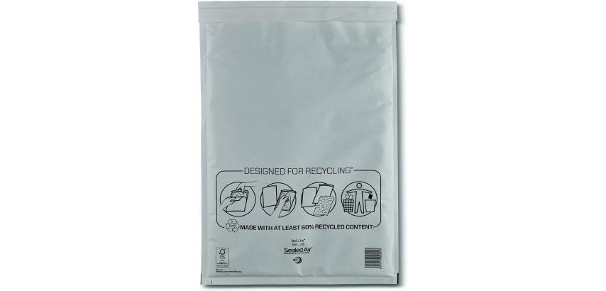 Mail Lite enveloppes à bulles d'air, blanc, J/6, 300 x 440 mm, boîte de 100 pièces