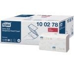 Tork Premium essuie-mains extra soft, 2 pli,  ZZ-fold, système H3, blanc, 200 sheet, paquet de 15  pièces