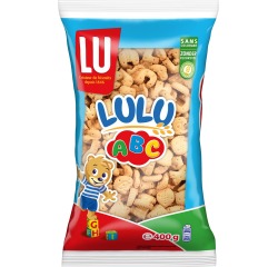 LU biscuits Nic Nac Lulu ABC, sachet de 400 g