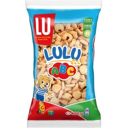 LU letterkoekjes Lulu ABC, zak van 400 g