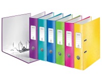 Leitz WOW ordner, geassorteerde kleuren, rug van 8,0 cm