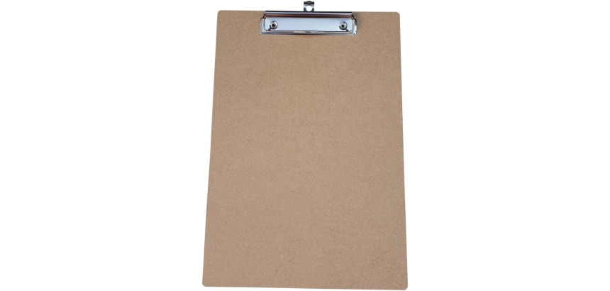 Bronyl Plaque à pince pour ft A4 (23 x 33 cm)