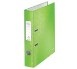 Leitz WOW lever arch file, green, spine 5.2 cm