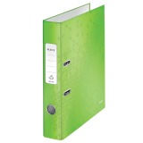 Leitz WOW lever arch file, green, spine 5.2 cm