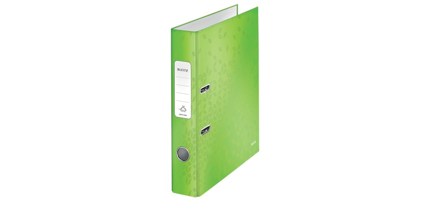 Leitz WOW ordner groen, rug van 5,2 cm