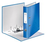 Leitz WOW Ordner mit Hebelmechanik, Blau, Rückenbreite 5,2 cm