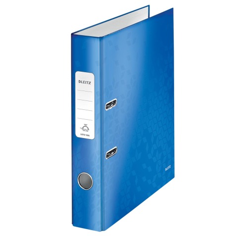 Leitz WOW classeur à levier, bleu, dos de 5,2 cm