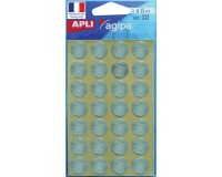 EN_ETIQ ARGENT RONDE 15MM 112P
