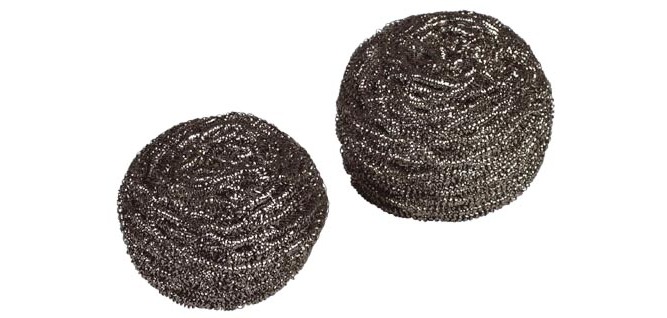 Vileda stainless steel abrasive sponge, 40 g