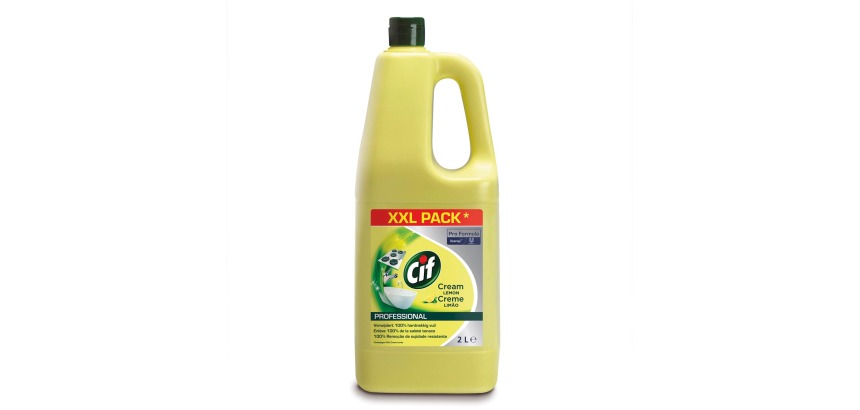 Cif crème récurante citron, flacon de 2 l
