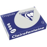 Clairefontaine Trophée Pastel, papier couleur, A4, 160 g, 250 feuilles, gris clair