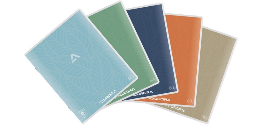 Aurora Writing 60 draft notebook 200 pages, lined