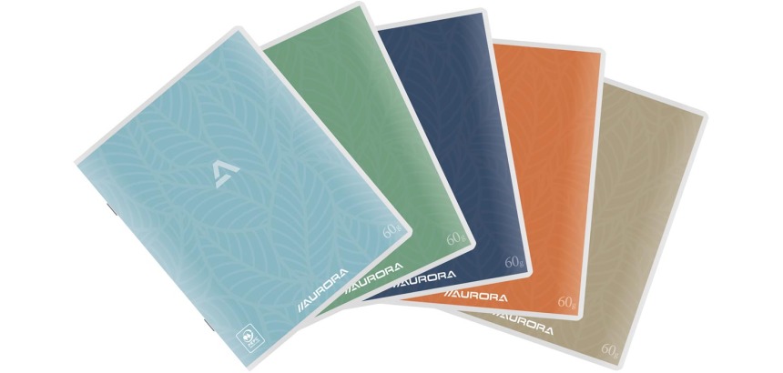 Aurora Writing 60 kladschrift 200 bladzijden, gelijnd