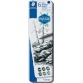 Staedtler Crayon Mars Lumograph 6 pièces: 8B-7B-6B-4B-2B-HB