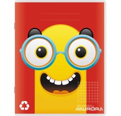 Schrift Aurora A5 ruit 5x5mm 200 pagina's 45gr