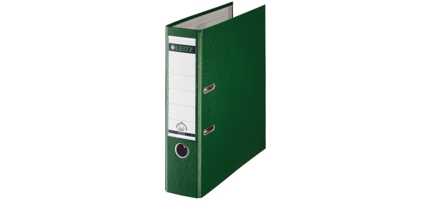 Leitz 180° ordner, A4, uit PP, rug van 8 cm, groen
