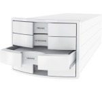 IMPULS 2.0 filing module, 4 drawers, light gray