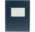 Carnet de notes Djois Atlanta collé 210x165mm ligné 160 pages bleu