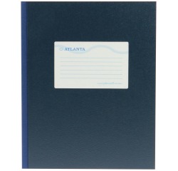 Notebook Djois Atlanta glued 210x165mm lined 160 pages blue