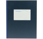 Carnet de notes Djois Atlanta collé 210x165mm 128 pages ligné bleu