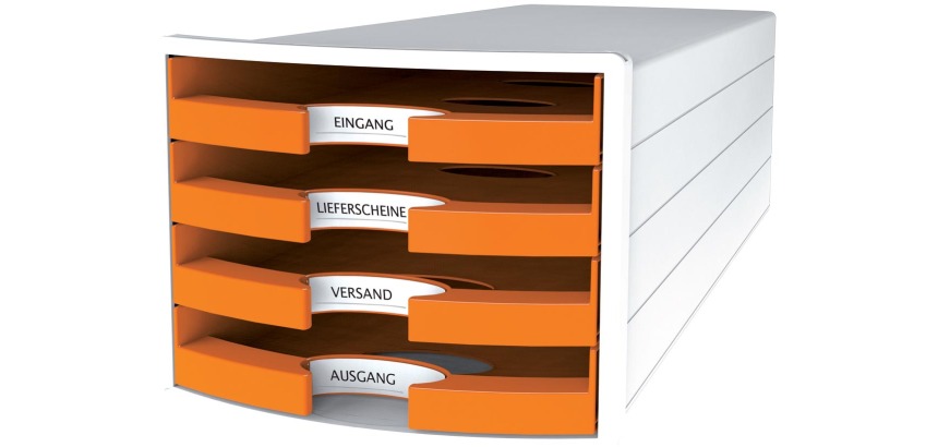 Han Schubladenblock Impuls, offene Schubladen