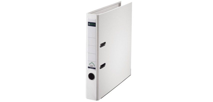 Leitz 180° ordner, A4, uit PP, rug van 5 cm, wit
