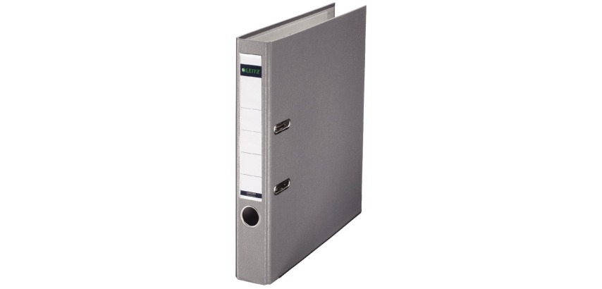 Leitz 1015 Lever Arch File 180° A4 50mm PP Grey