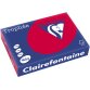 Clairefontaine Trophée Intens, papier couleur, A4, 160 g, 250 feuilles, rouge groseille