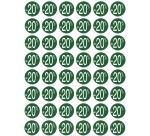 Agipa Etiquettes remises -20%, vert, paquet de 192 pièces, amovible