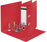 Ordner Leitz Recycle 180° 80mm karton A4 rood