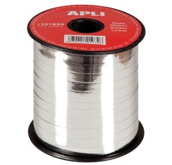 Apli sierlint 7 mm x 250 m, zilver