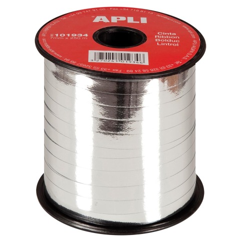 Apli bolducs 7 mm x 250 m, argent