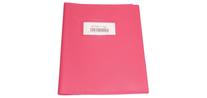 Bronyl protège-cahiers ft 16,5 x 21 cm (cahier), rose