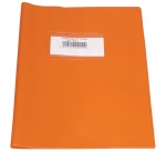 Bronyl schriftomslag ft 16,5 x 21 cm (schrift), oranje