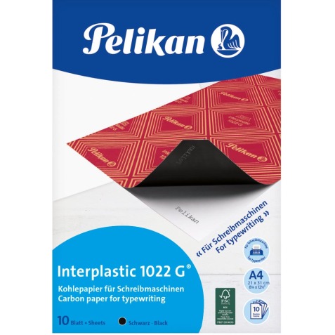 Pelikan carbonpapier Interplastic, etui van 10 vel