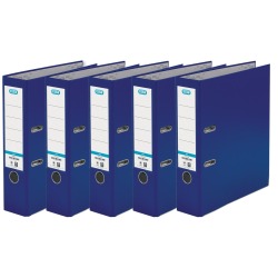 Elba classeur Smart Pro, dos de 8 cm, paquet de 5 pièces, bleu