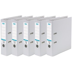 Elba ordner Smart Pro, rug van 8 cm, pak van 5 stuks, wit