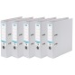 Elba ordner Smart Pro, rug van 8 cm, pak van 5 stuks, wit
