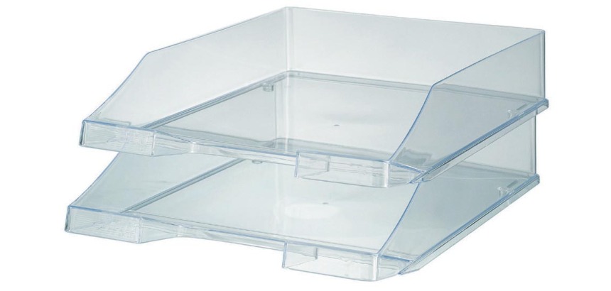 Han bac à courrier C4, transparent