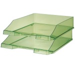 Han bac à courrier C4 vert transparent