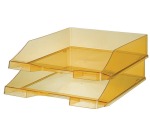 Han bac à courrier C4 jaune transparent