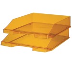 Han Briefablagekorb C4 transparent orange